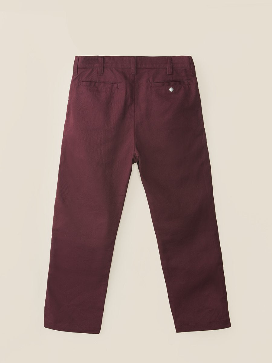 California Burgundy Chino