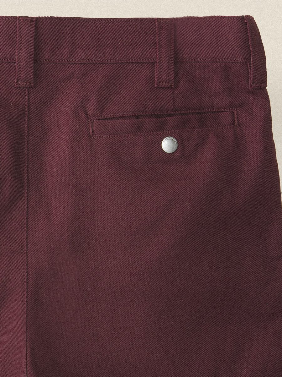 California Burgundy Chino
