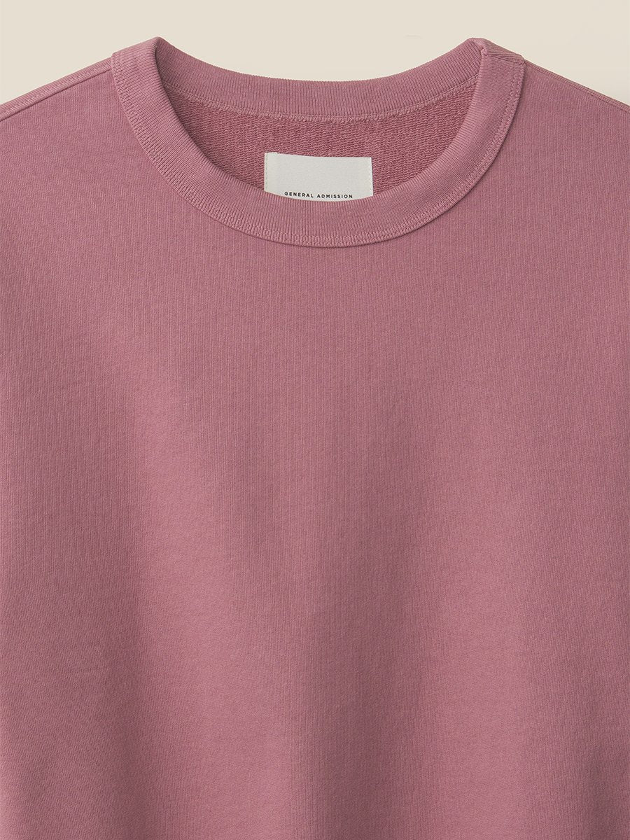California Crewneck Dusty Rose