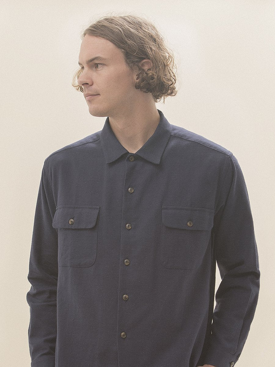 Windward Navy Flannel
