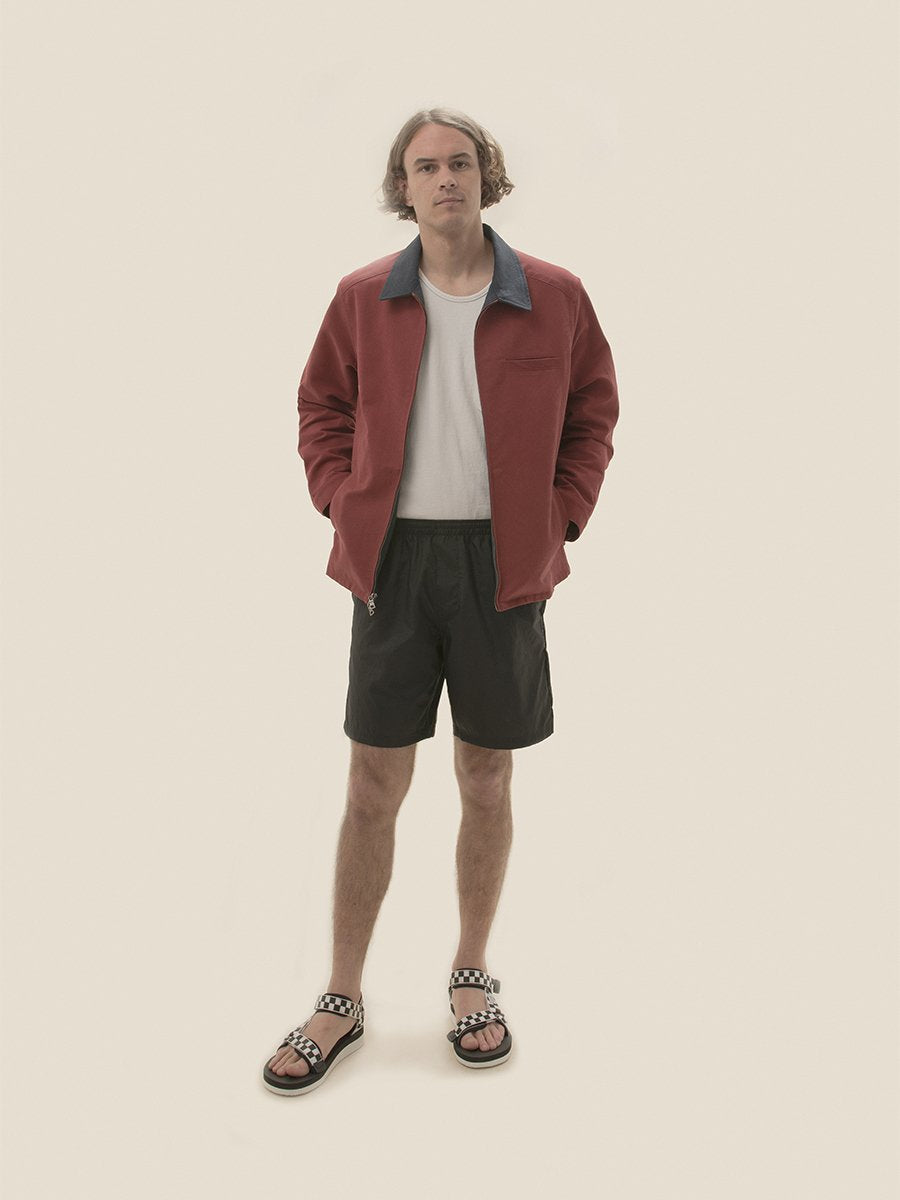 California Burgundy Bedford Jacket