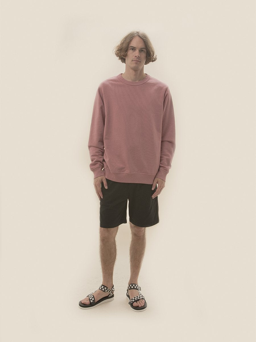 California Crewneck Dusty Rose